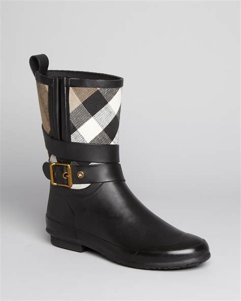 Burberry rain boots clearance